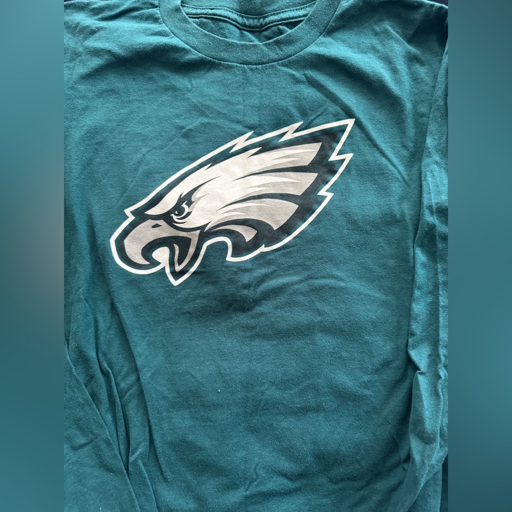NFL Kids Long Sleeve Shirt with Philadelphia Eagle Graphic